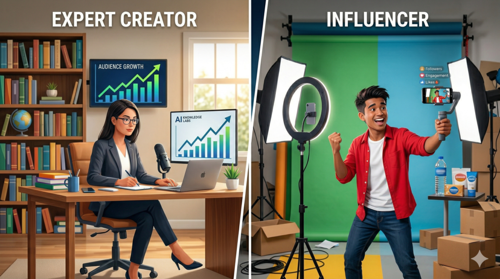 Expert Creator vs. Influencer: De Ce Expertise Este Noua Monedă a ...